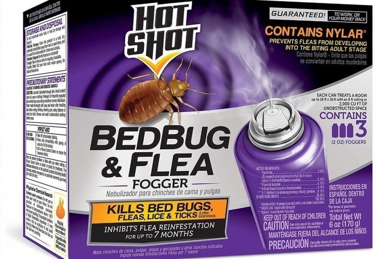 Hotshot strips for bed bugs