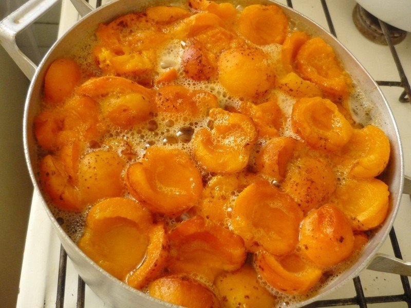 Варенье из абрикосов без косточек с желатином
