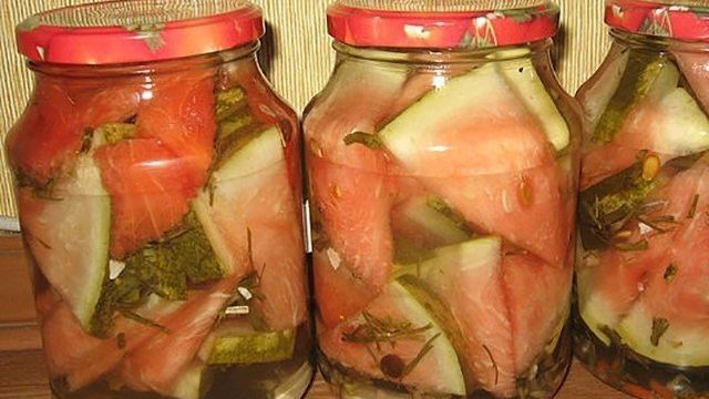 Подборка рецептов маринования арбузов на зиму