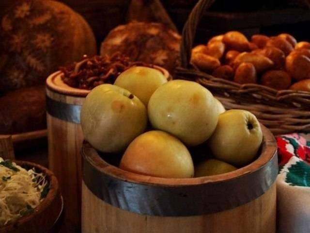 Мочёные яблоки рецепт в домашних условиях
