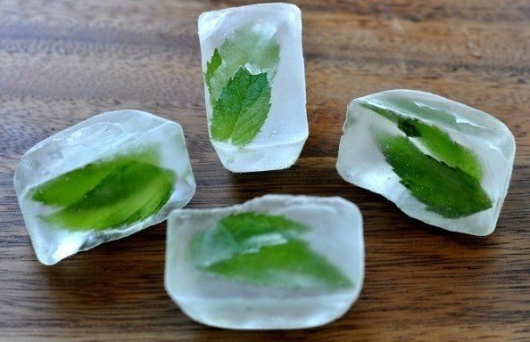 Травяные кубики льда для лица
