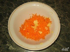 Мелкая тёрка морковь чеснок